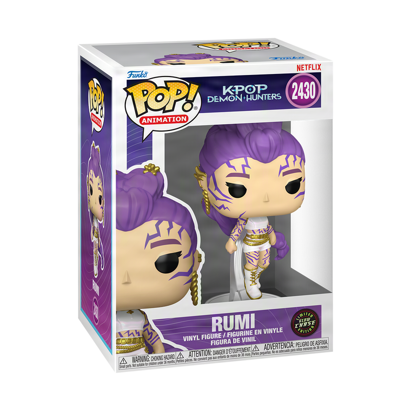 Funko Pop Animation: KPop Demon Hunters - Rumi atuendo blanco