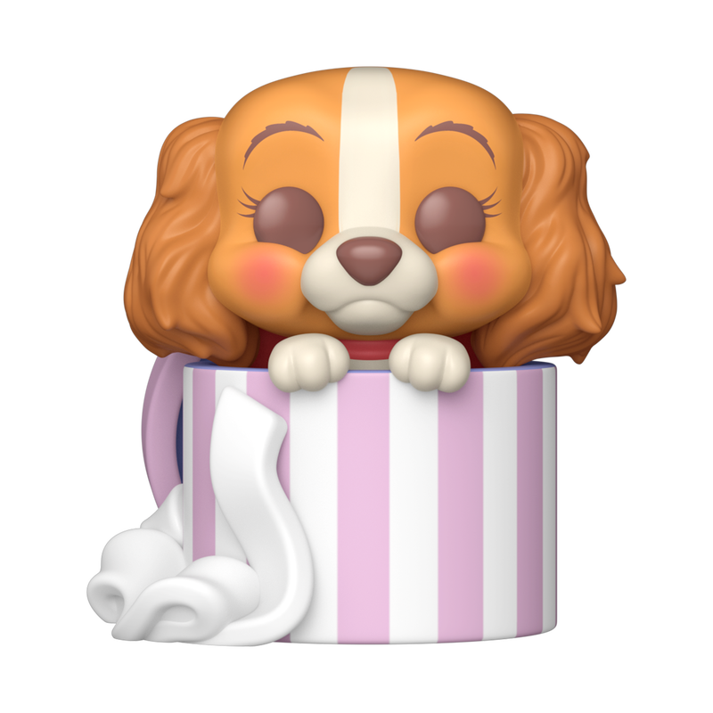 Funko Pop Disney: Disney Baby Animals - Dama en caja de sombrero