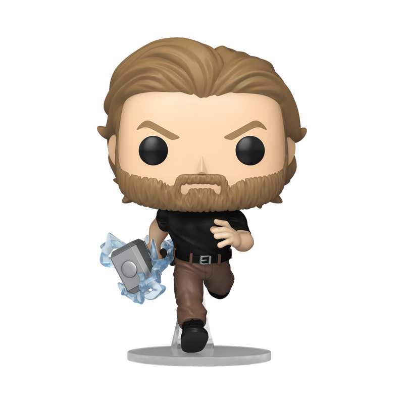 Funko Pop Marvel: Avengers Doomsday - Steve Rogers con Mjolnir