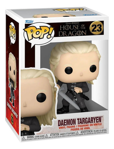 Funko Pop Tv: Game of Thrones House of Dragon - Daemon Targaryen con Hermana Oscura