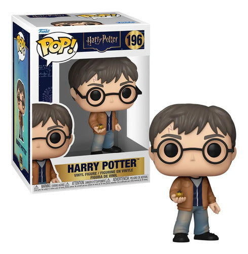 Funko Pop Movies: Harry Potter - Harry Potter Con Piedra Resurrección