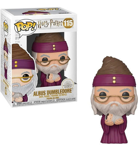 Funko Pop Harry Potter: Harry Potter - Dumbledore con Harry de bebe