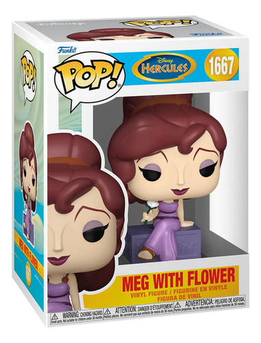 Funko Pop Disney: Hercules - Meg con Flor