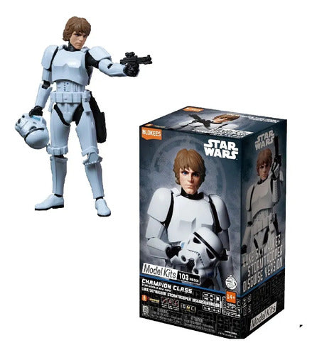 Blokees Star Wars Champion Class: A New Hope - Luke Skywalker Stormtrooper