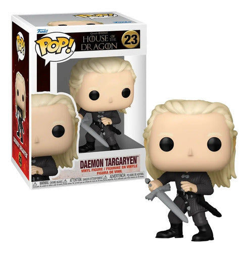Funko Pop Tv: Game of Thrones House of Dragon - Daemon Targaryen con Hermana Oscura