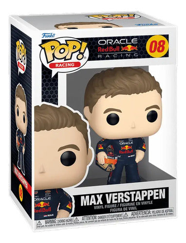 Funko Pop F1: Oracle Red Bull Racing - Max Verstappen Con Casco