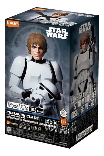 Blokees Star Wars Champion Class: A New Hope - Luke Skywalker Stormtrooper