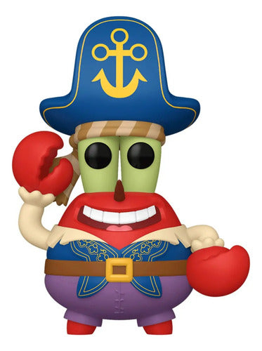 Funko Pop Movies: Bob Esponja En busca de los pantalones cuadrados - Don Cangrejo Pirata