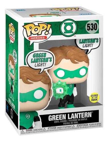 Funko Pop Heroes: DC Comics - Green Lantern Beware My Power Glow