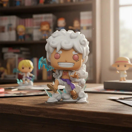 Funko Pop Animation: One Piece - Gear 5 Luffy Glow Exclusivo