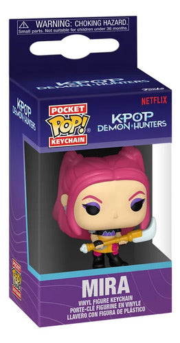 Funko Pop KPop Demon Hunters - Mira Llavero