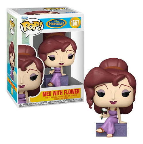 Funko Pop Disney: Hercules - Meg con Flor