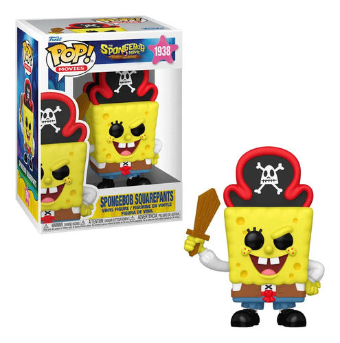 Funko Pop Movies: Bob Esponja En busca de los pantalones cuadrados - Bob Esponja Pirata