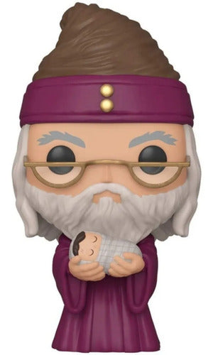 Funko Pop Harry Potter: Harry Potter - Dumbledore con Harry de bebe