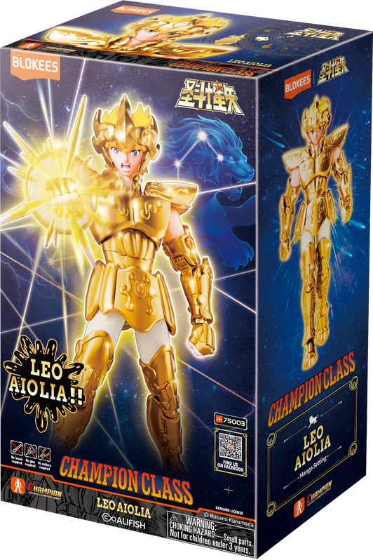 Blokees Saint Seiya Champion Class: Leo Aiolia Manga