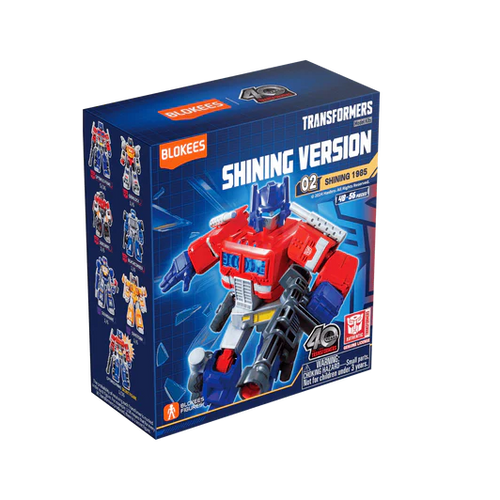 Blokees Transformers Shining Series: Shining 1985 6 in 1 (Display Completo)