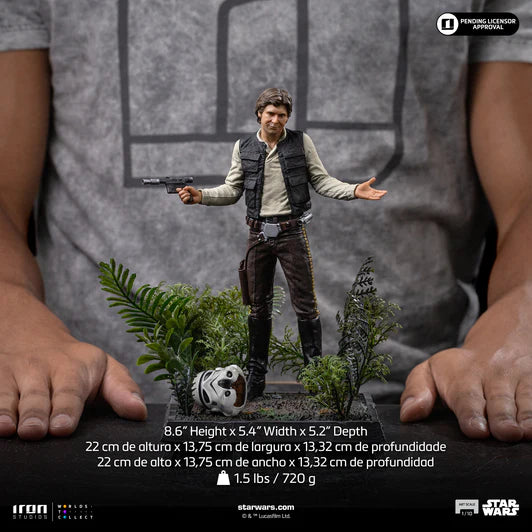 Iron Studios: Star Wars Episodio VI - Han Solo Escala de Arte 1/10