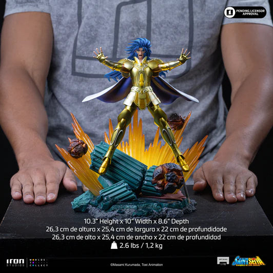 Iron Studios: Saint Seiya - Saga de Gemini Escala de Arte 1/10