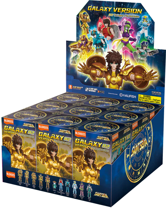 Blokees Saint Seiya Galaxy Series: The Legacy en 9 in 1 (Display Completo)