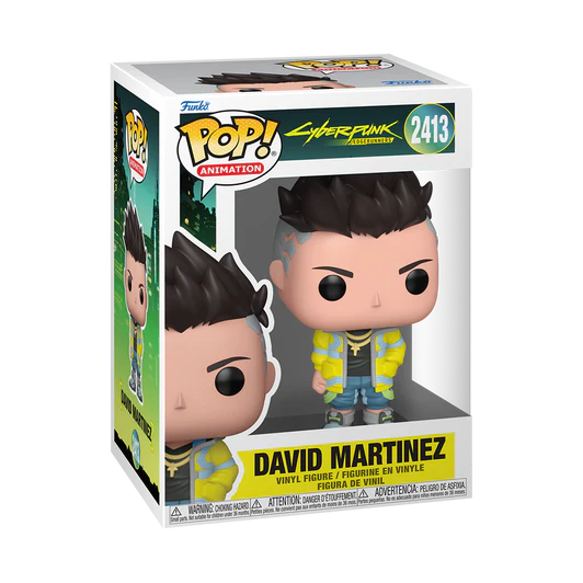 Funko Pop Animation: Cyberpunk Edgerunners - David Martinez