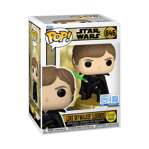 Funko Pop Star Wars: Legends - Luke Skywalker Exclusivo (Glow)