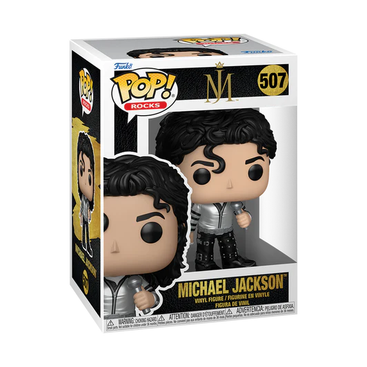 Funko Pop Rocks: Michael Jackson - Bad Tour Metálico