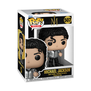 Funko Pop Rocks: Michael Jackson - Bad Tour Metálico