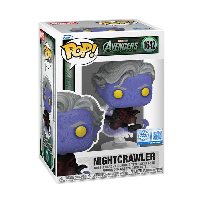 Funko Pop Marvel: Avengers Doomsday - Nightcrawler (Exclusivo)