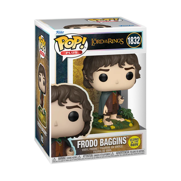 Funko Pop Plus Movies: The Lord Of The Rings - Frodo Baggins Glow
