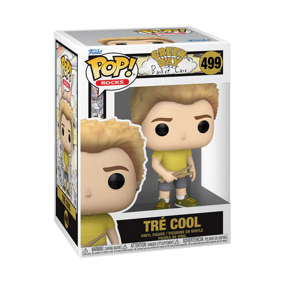 Funko Pop Rocks: Green Day - Basket Case Tre Cool