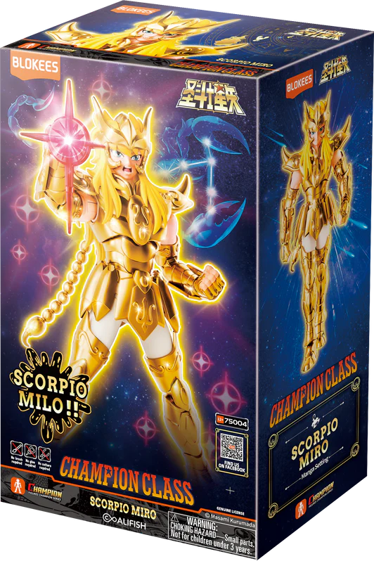 Blokees Saint Seiya Champion Class: Scorpio Miro Manga