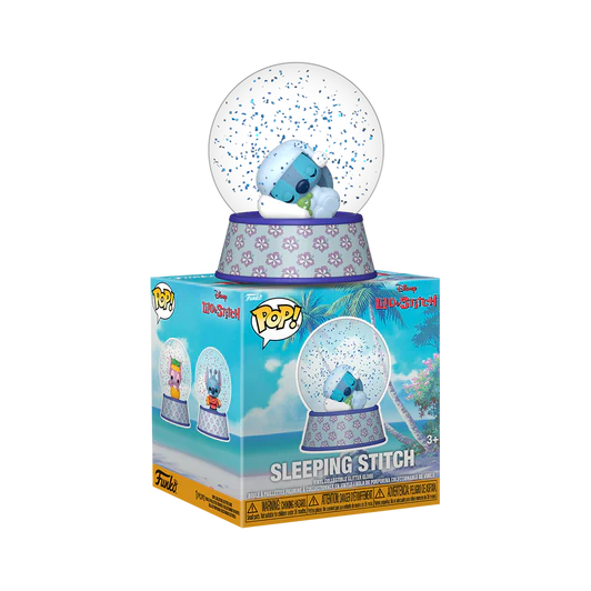 Funko Mini Glitter Globe: Disney Lilo Y Stitch - Stitch Durmiendo
