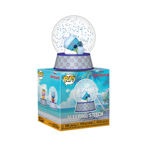 Funko Mini Glitter Globe: Disney Lilo Y Stitch - Stitch Durmiendo