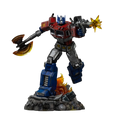 Iron Studios:  Transformers -  Optimus Prime Escala De Arte  1/20