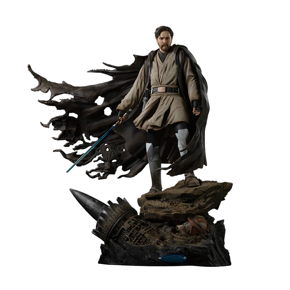 Iron Studios:  Star Wars - Obi  Wan Signatures Escala De Arte  1/10