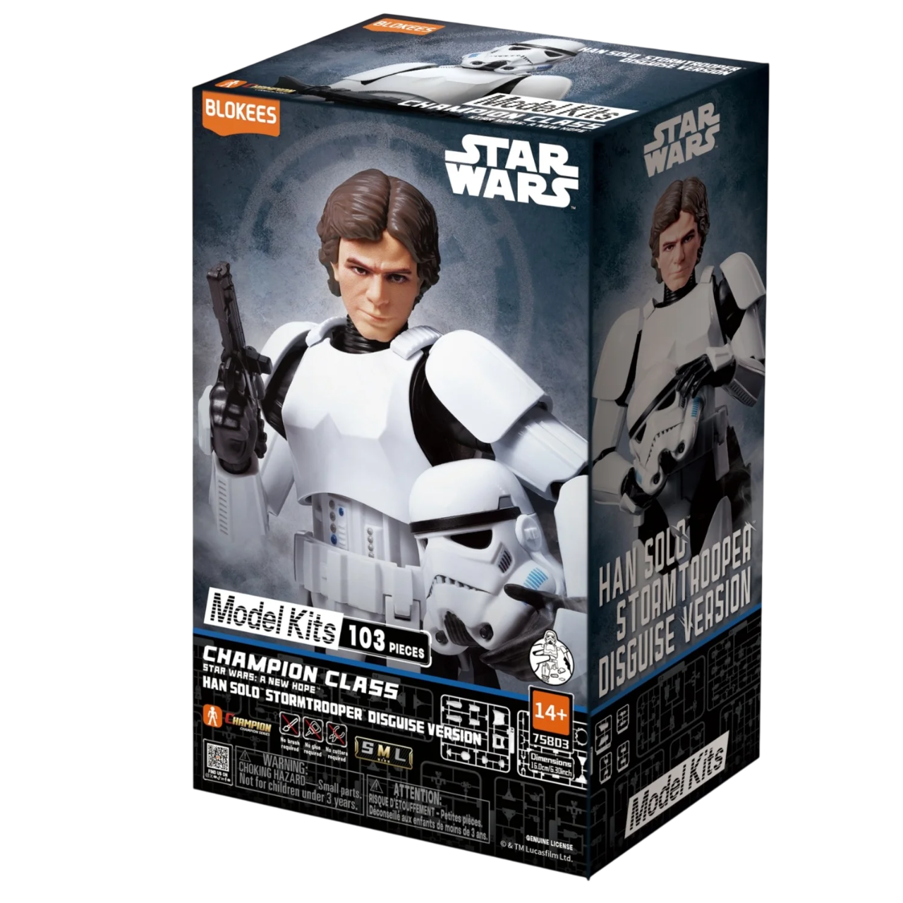Blokees Star Wars Champion Class: A New Hope - Han Solo Stormtrooper