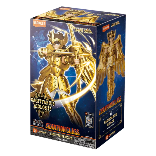 Blokees Saint Seiya Champion Class: Aiolos de Sagitario