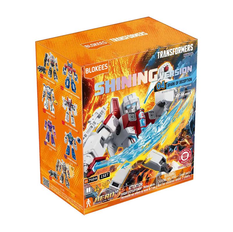 Blokees Transformers Shining Version: Spark of Deception 6 en 1 (Display)