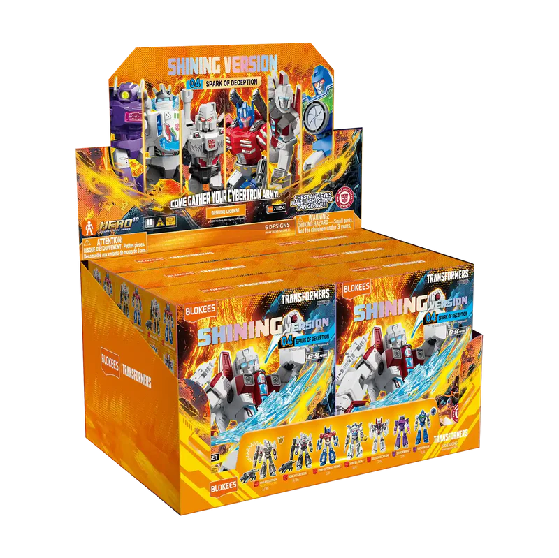 Blokees Transformers Shining Version: Spark of Deception 6 en 1 (Display)