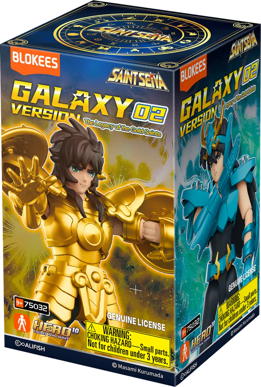 Blokees Saint Seiya Galaxy Series: The Legacy en 9 in 1 (Display Completo)